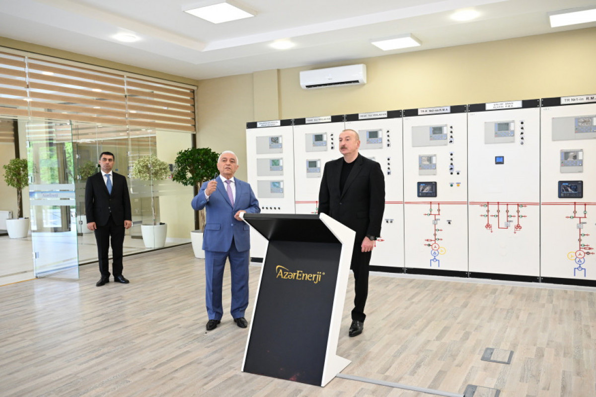 Prezident Yevlaxda açılışlarda iştirak edib - YENİLƏNİB