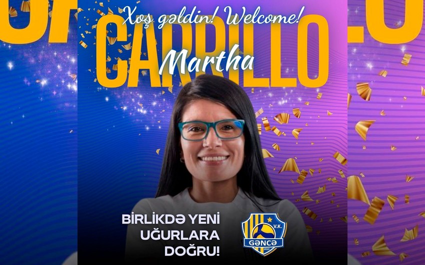 "Gəncə" voleybol klubu kolumbiyalı statistiklə müqavilə bağlayıb