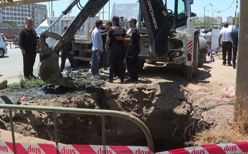 Bakıda kanalizasiyaya düşən gəncin meyiti tapılıb - FOTO