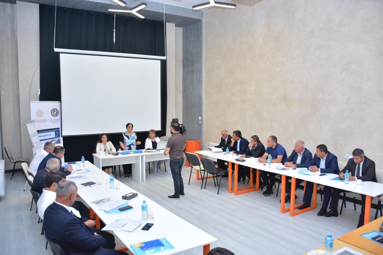 Şamaxıda bələdiyyələrin fəaliyyətinin genişləndirilməsinə həsr olunmuş tədbir keçirilib - FOTOLAR