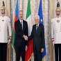 Prezident italiyalı həmkarını təbrik etdi
