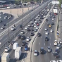 Bakının bir sıra yollarında tıxac yaranıb – SİYAHI