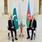 Prezident İlham Əliyev ilə Şahbaz Şərif arasında telefon danışığı olub