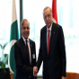 Ərdoğan Şəriflə regional məsələləri müzakirə edib