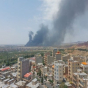 Təbrizdə hava limanı belə vurulub