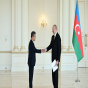 Yeni səfir etimadnaməsini Prezidentə təqdim etdi - FOTOLAR