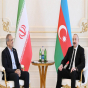 İlham Əliyev iranlı həmkarı ilə danışıb, regionda vəziyyətin gərginləşməsi ilə bağlı Azərbaycanın narahatlığını ifadə edib