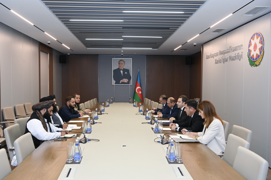 Azərbaycan ilə Əfqanıstan əlaqələri müzakirə olunub - FOTOLAR