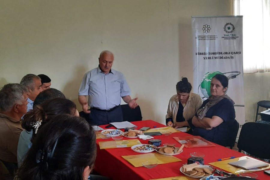 Agentliyin dəstəklədiyi layihədə məqsəd iştirakçıları maarifləndirmək idi
