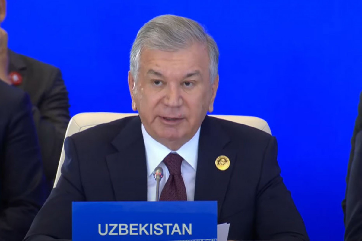 Şavkat Mirziyoyev İlham Əliyevin sədr seçilməsini təklif edib