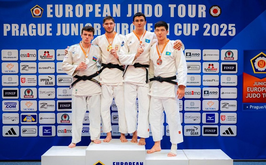 Azərbaycan cüdoçusu Avropa Kubokunda gümüş medal qazanıb