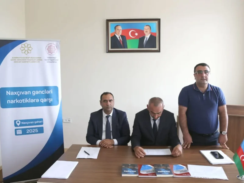 Naxçıvanda “Narkotikə yox” layihəsinin ikinci təlimi keçirildi - FOTOLAR