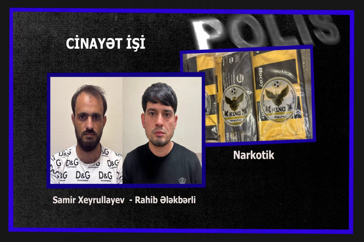 21 kq-dan çox narkotik dövriyyədən çıxarılıb - VİDEO