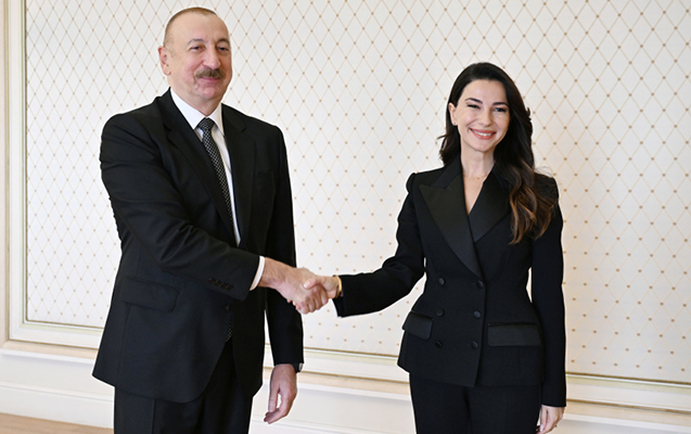 Prezident qəbul keçirdi - FOTOLAR