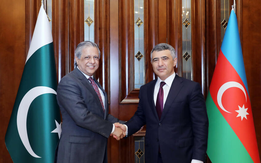 Ali Məhkəmədə Pakistan naziri ilə görüş - FOTO