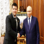 Yeni evlənən Kadırov Putinə təşəkkür edib