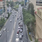 Bakının bir sıra yollarında nəqliyyatın hərəkəti çətinləşib