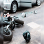 Sumqayıtda motosiklet iki piyadanı vurub