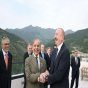 Prezident Şahbaz Şərifi Xankəndidə qarşıladı