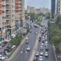 Tbilisi prospektində qəza olub, sıxlıq yaranıb - FOTOLAR