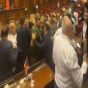 Ermənistan parlamentində deputatlar əlbəyaxa oldular - VİDEO