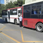 Bakıda avtobuslar toqquşdu - FOTOLAR