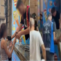 İstanbulda turistə nalayiq hərəkət edən dondurmaçı cəzalandırıldı - VİDEO