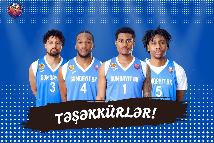 "Sumqayıt" 4 basketbolçu ilə vidalaşıb