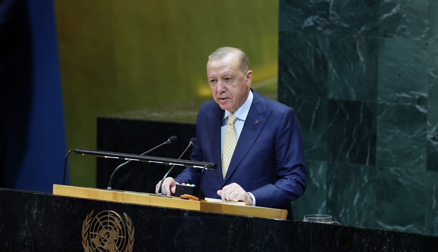 Ərdoğan BMT İqlim Zirvəsində çıxış etdi