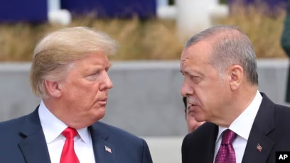 Tramp Ərdoğana ŞƏRT qoydu