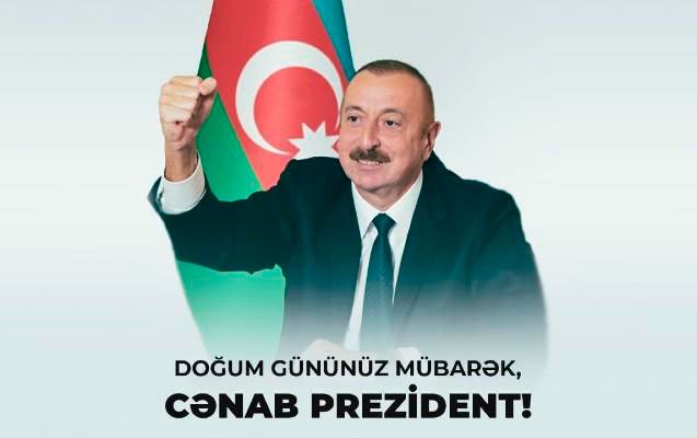 Prezident İlham Əliyevin doğum günüdür