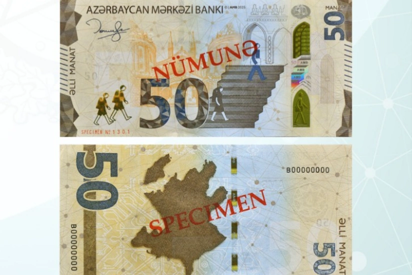 Yenilənmiş 50 manatlıq bu formada olacaq