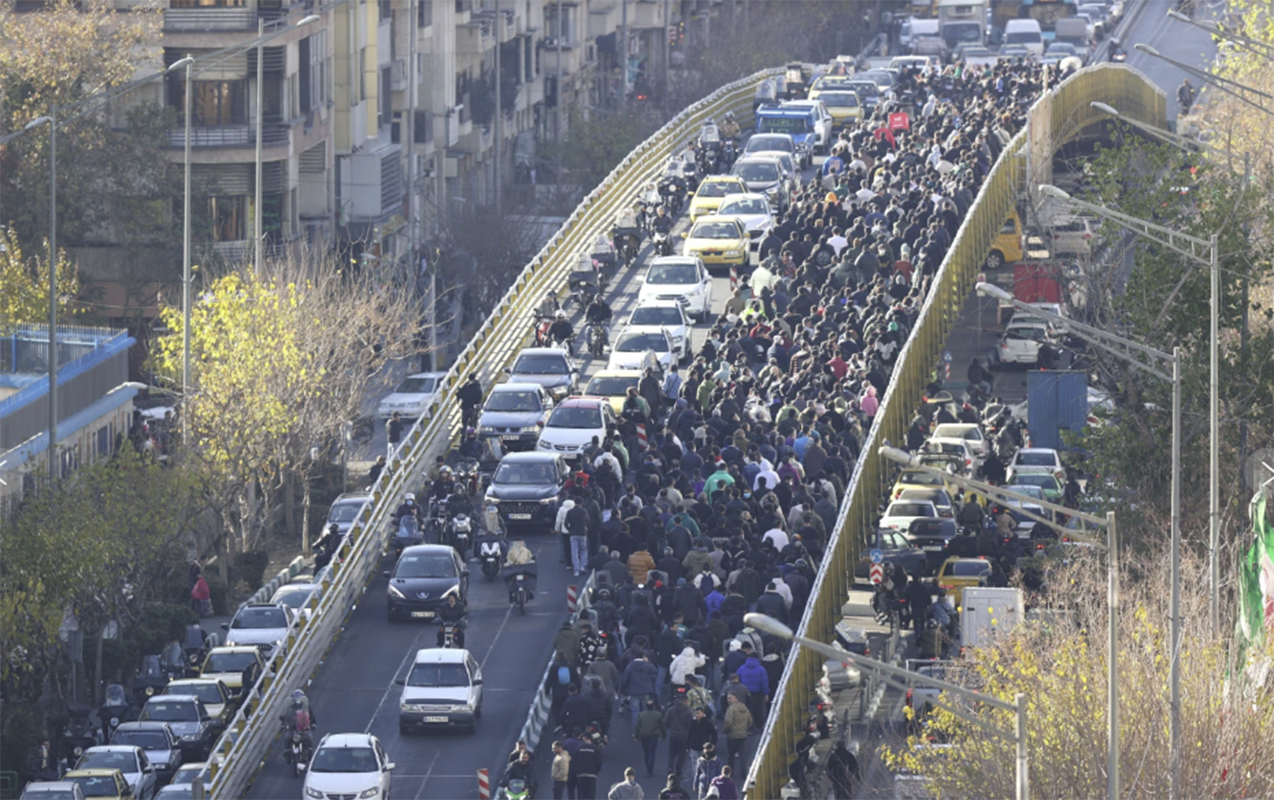 İrandakı aksiyalarda ölənlərin sayı artır