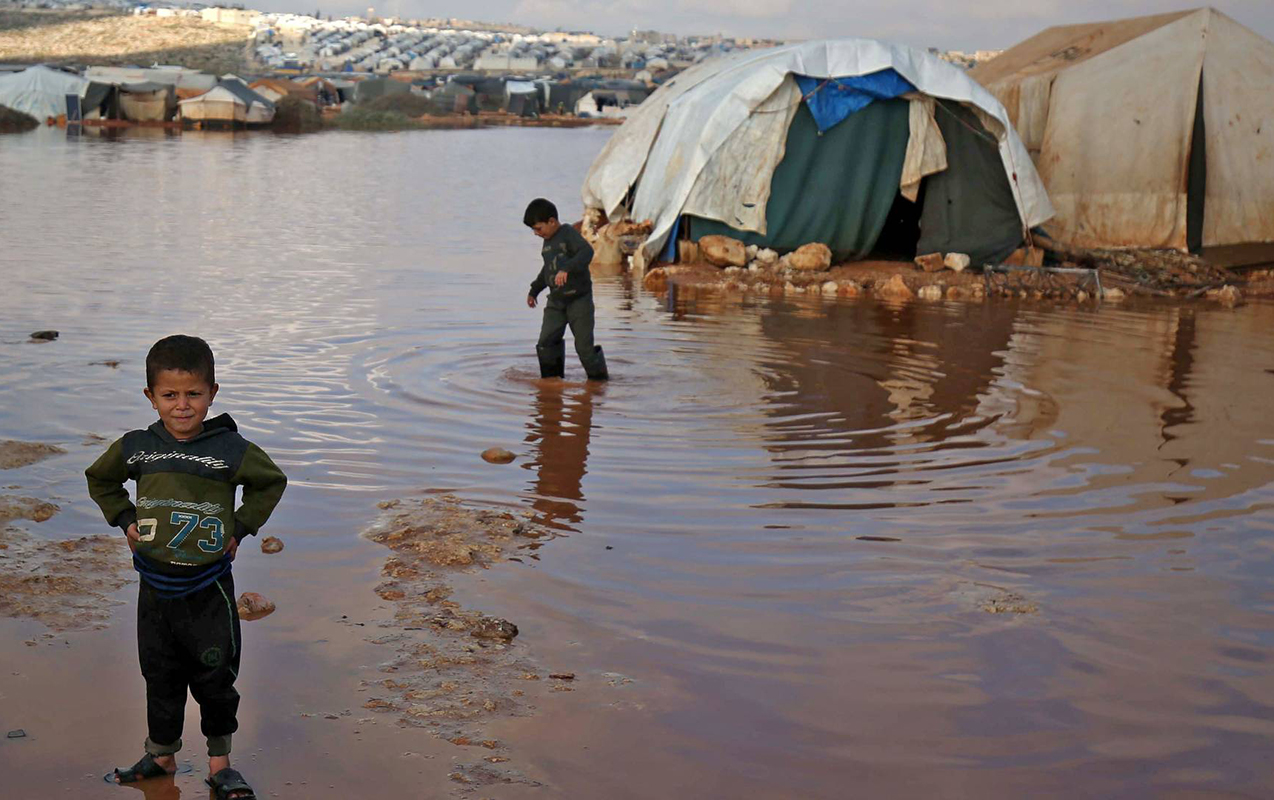 Suriyadakı daşqınlarda 3 nəfər həlak oldu - İkisi uşaqdır