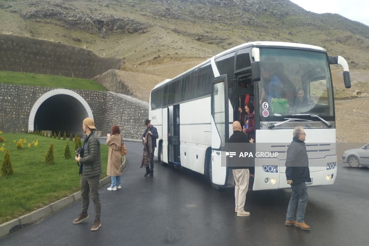 Dünya səyyahları Zəngilanda olublar - FOTOLAR