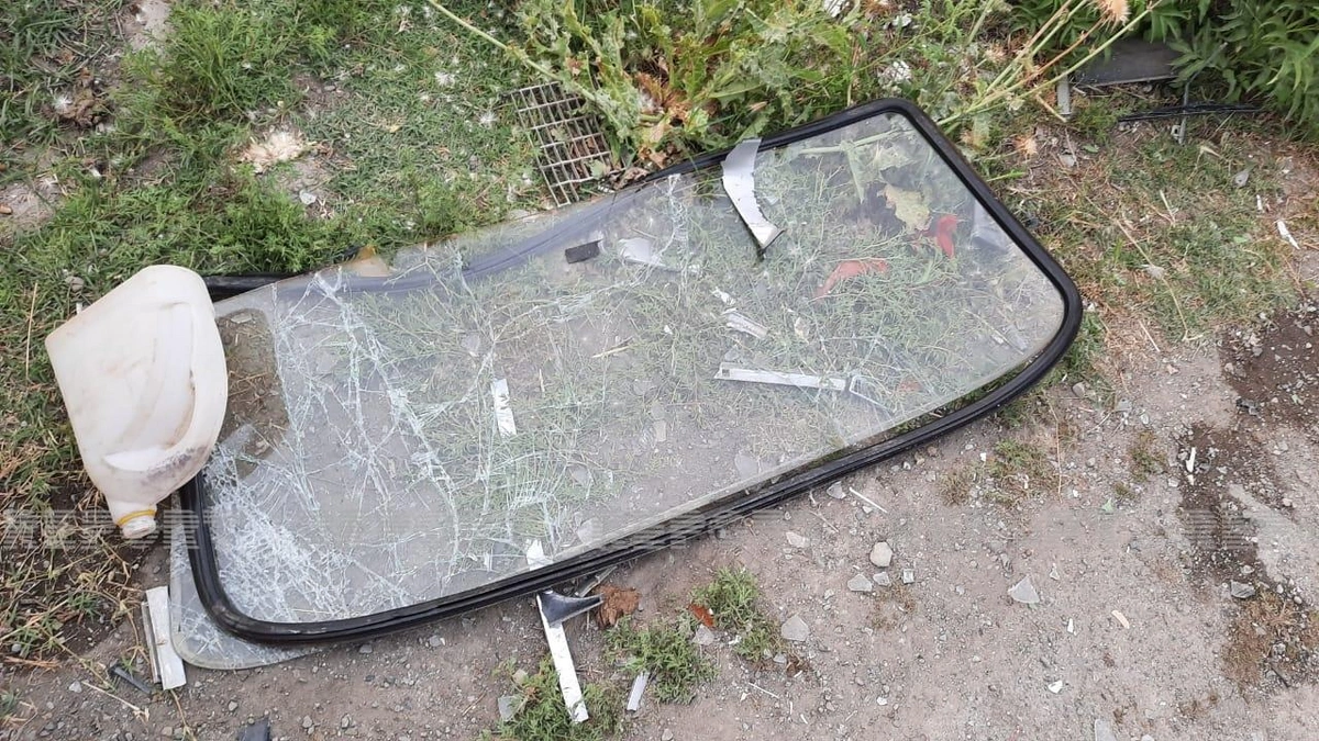 Zaqatalada iki avtomobil toqquşub