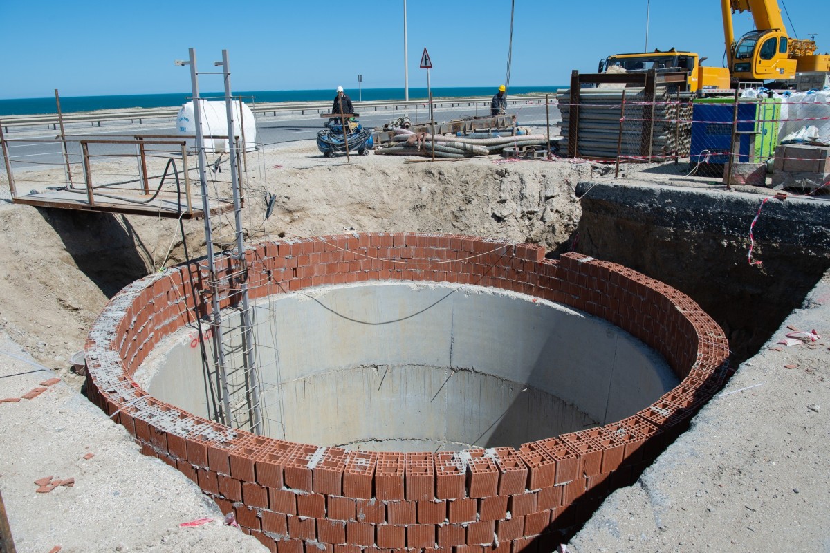 Pirşağı hövzəsi üzrə kanalizasiya kollektorları və tullantı sutəmizləyici qurğu tikilir