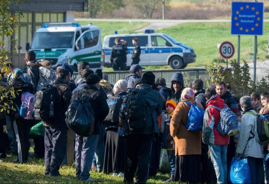 Avropada immiqrantların sayı rekord həddə çatıb