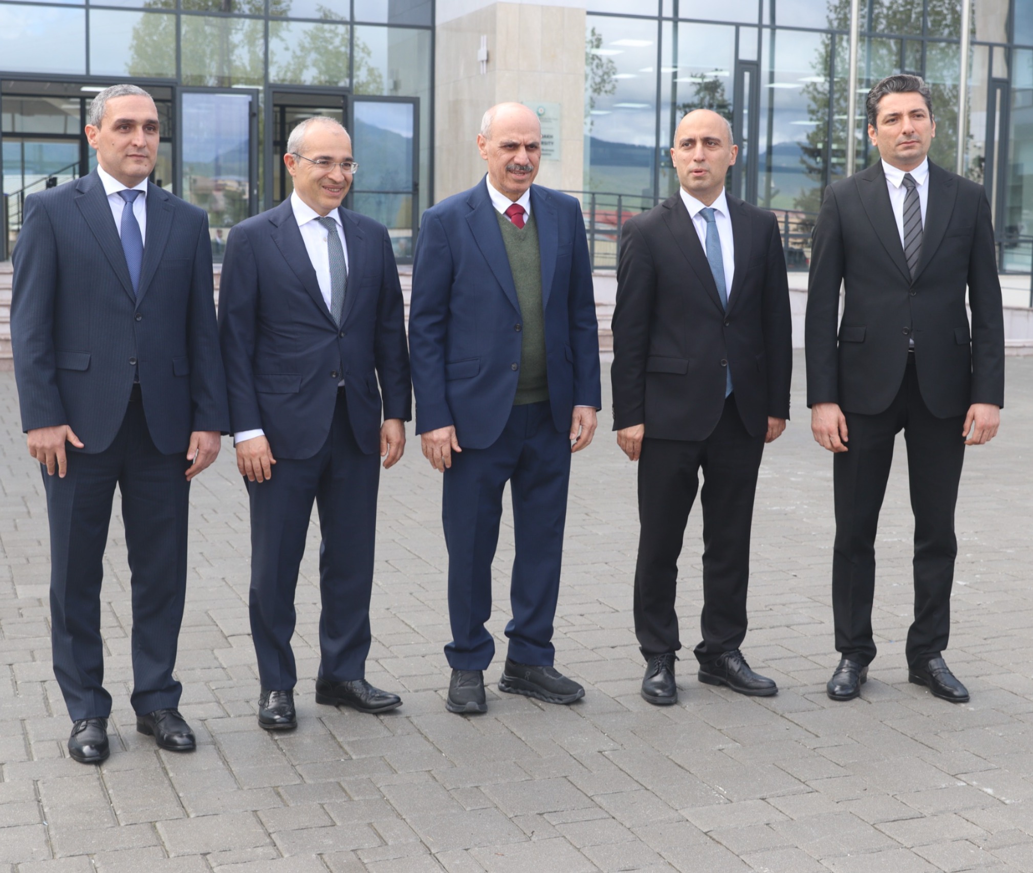 İslam İnkişaf Bankının rəsmiləri Xankəndidə - FOTOLAR