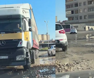 Xırdalanda yollar bərbad vəziyyətdədir: Sakinlərdən narazılıq