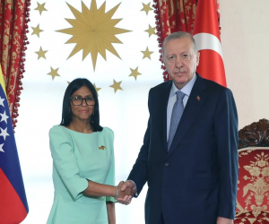 Ərdoğan Venesuelanın müvəqqəti Prezidentini qəbul edib