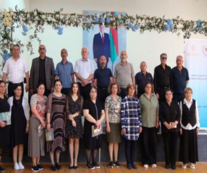 Bərdədə şəhid ailələri və müharibə iştirakçıları ilə növbəti görüş keçirilib