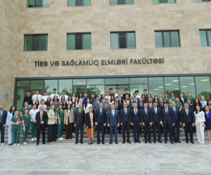 Nazirlər Qarabağ Universitetinin Klinikasında olublar