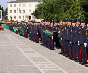 Cəmşid Naxçıvanski adına Hərbi Liseydə buraxılış mərasimi keçirilib