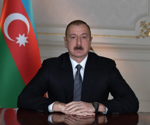 Prezident: "Azərbaycan davamlı sülhün yaradılması istiqamətində qətiyyətli siyasət həyata keçirir"