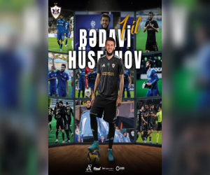 "Qarabağ" Bədavi Hüseynovla müqavilə müddətini uzadıb