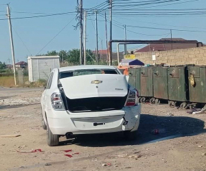 Bakıda zibillikdən “Chevrolet Cobalt” tapıldı