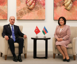 Milli Məclis və TBMM sədrləri görüşüb: Azərbaycan-Türkiyə strateji müttəfiqliyinin önəmi vurğulanıb