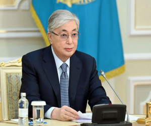 Tokayev: Qazaxıstan BTC ilə neftin nəqlini artıracaq