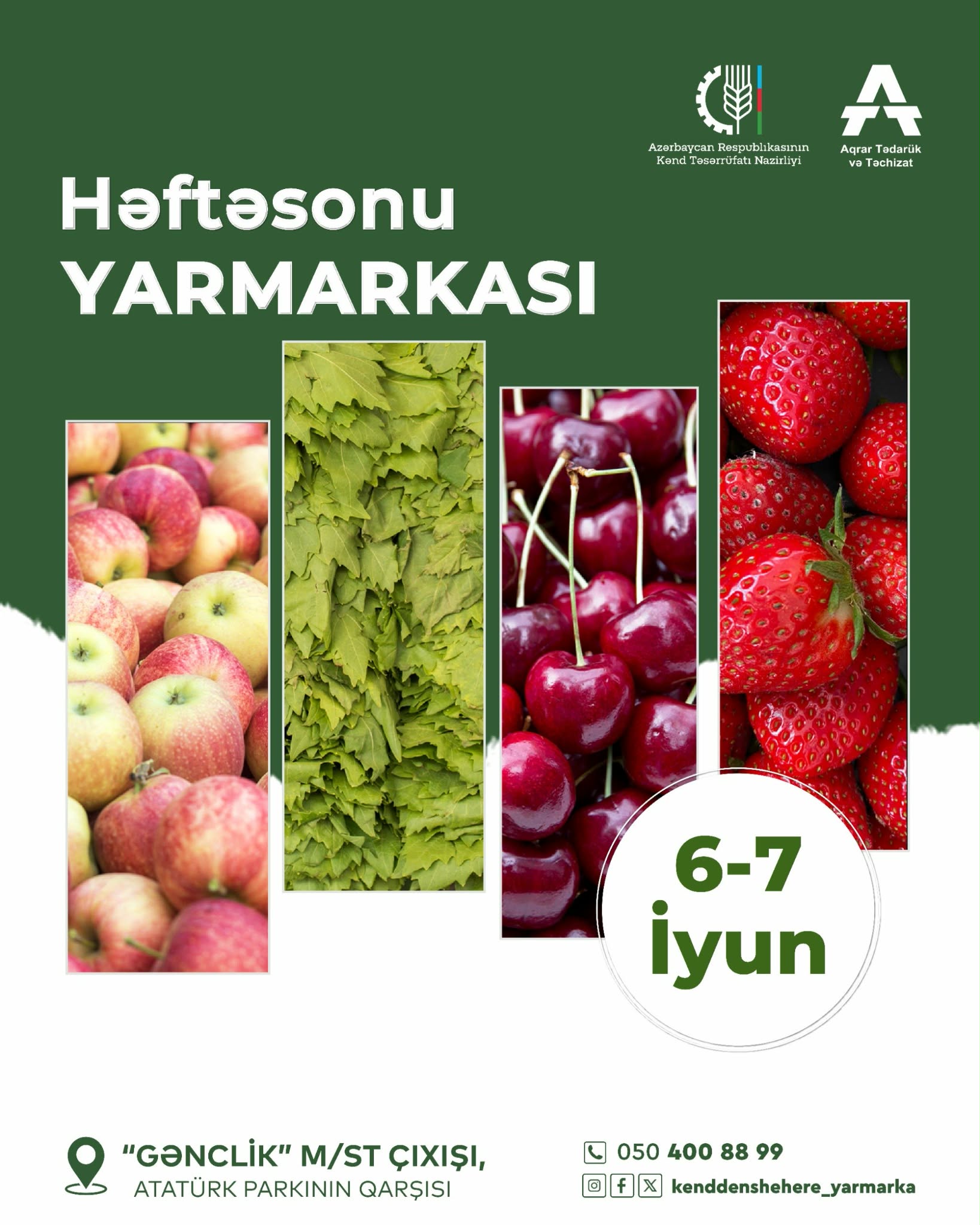 “Kənddən Şəhərə” həftəsonu yarmarkası təşkil olunacaq